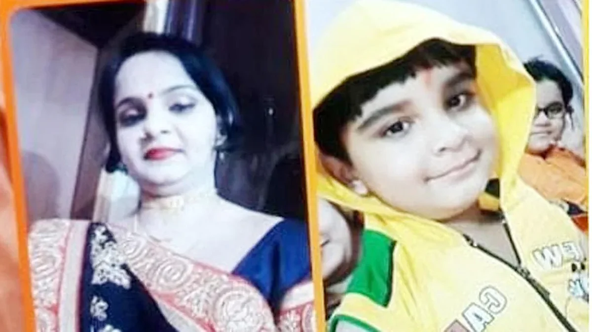 शिखा और उनके आठ साल के बेटे की हत्या