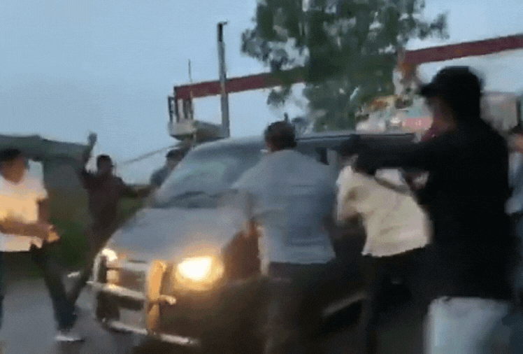 Surat Crime Branch Viral Video