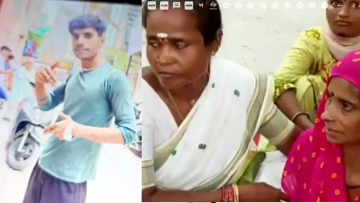 मृतक की फ़ाइल फ़ोटो और परिजन