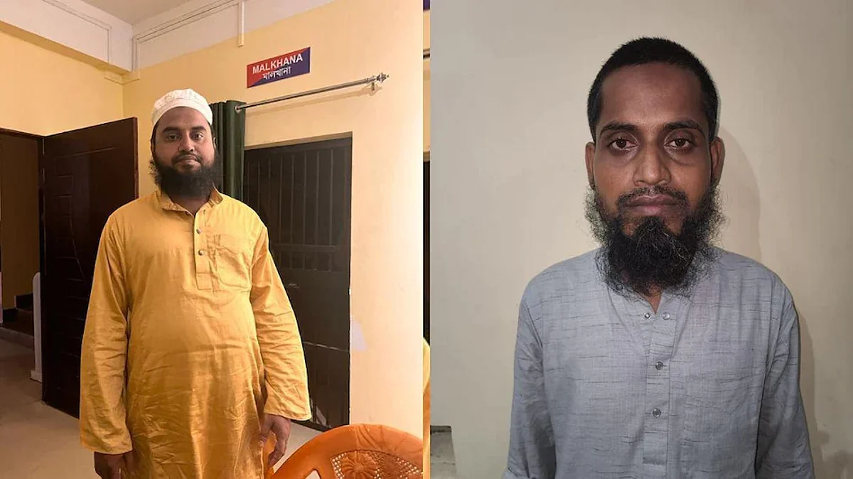 असम में गिरफ्तार मुफ्ती मुस्तफा और एक अन्य जिहादी