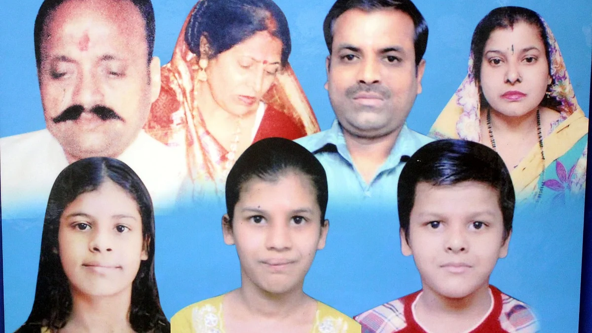एक ही परिवार के 7 लोगों का फाइल फोटो