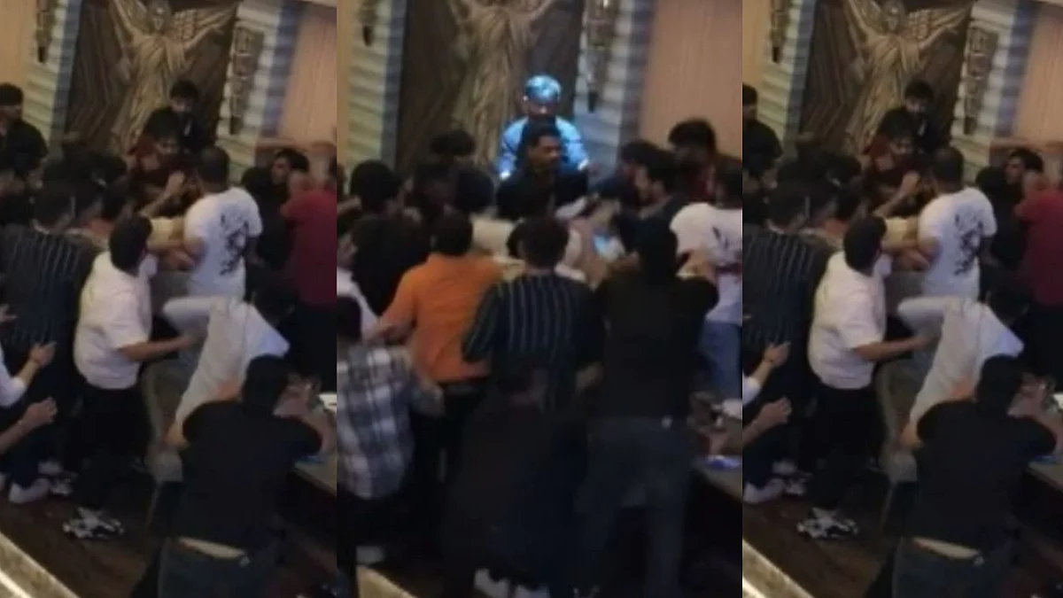 MP Crime: लड़की को छेड़ा तो इंदौर के पब में जमकर चले लात-घूंसे, देखिए VIDEO
