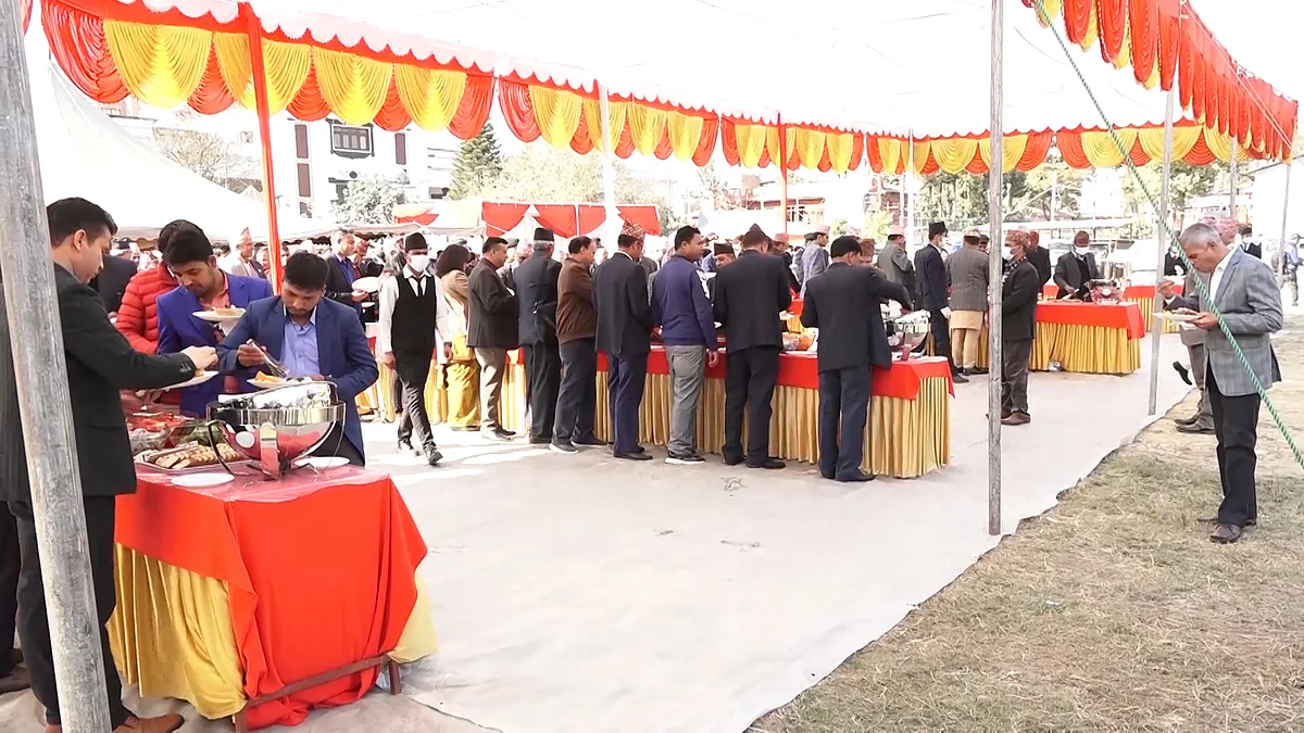 निर्वाचन आयोगको जलपान कार्यक्रम