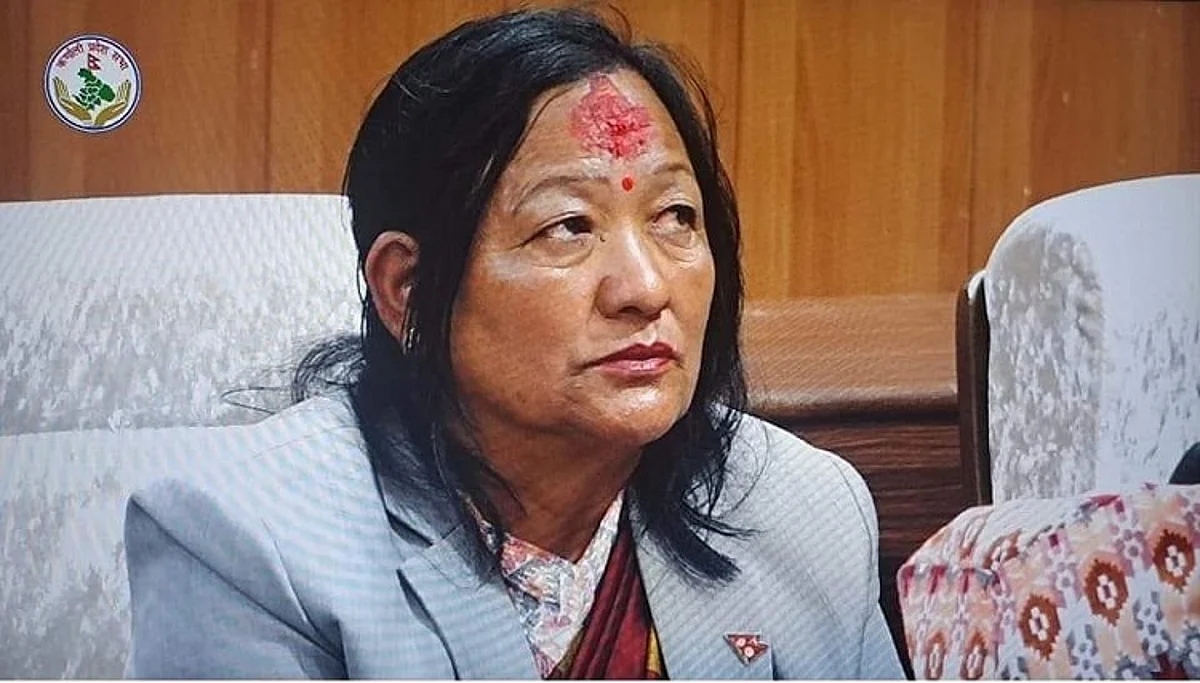 कर्णाली प्रदेशकाे सभामुखमा नन्दा गुरुङ विजयी