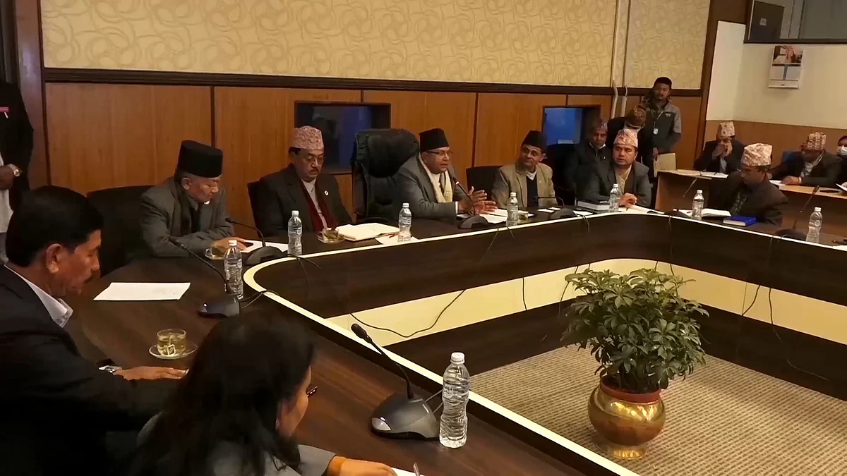 सभामुख घिमिरले आह्वान गरेको सर्वदलीय बैठक शुरु
