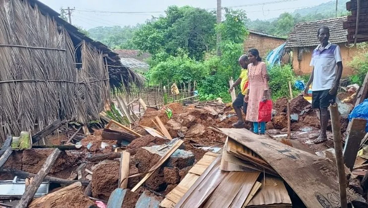 Goa Flood: 'का ग आम्हावर कोपली...' पुराच्या पाण्यात गेला संसार वाहून