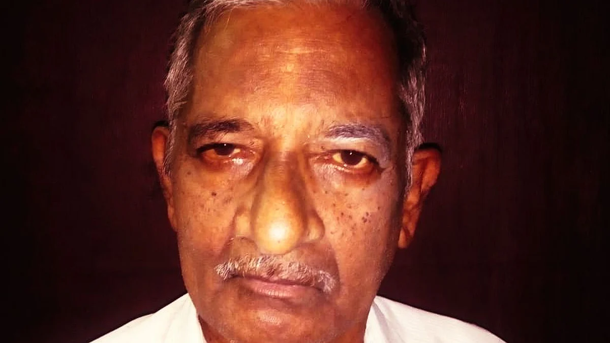 Violin player Shri. Sakharam Malwankar, Pernem