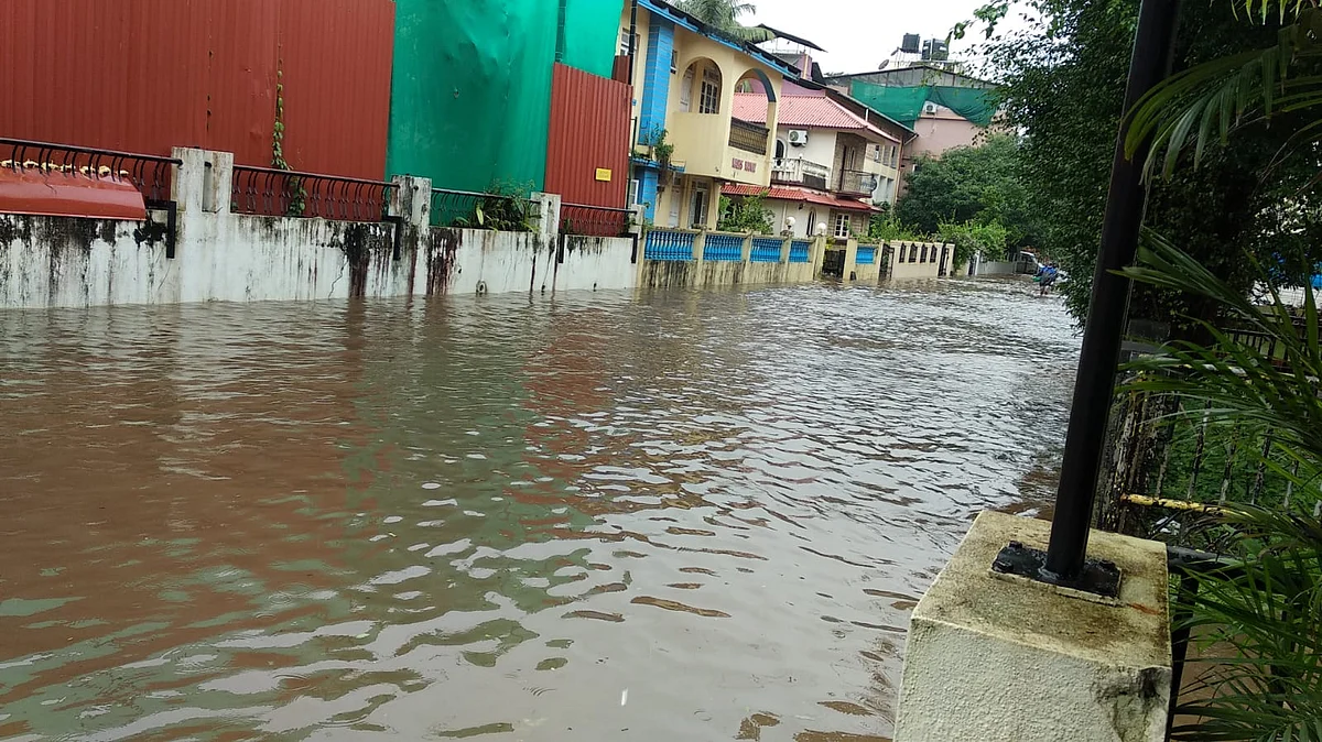 Flood in Sattari