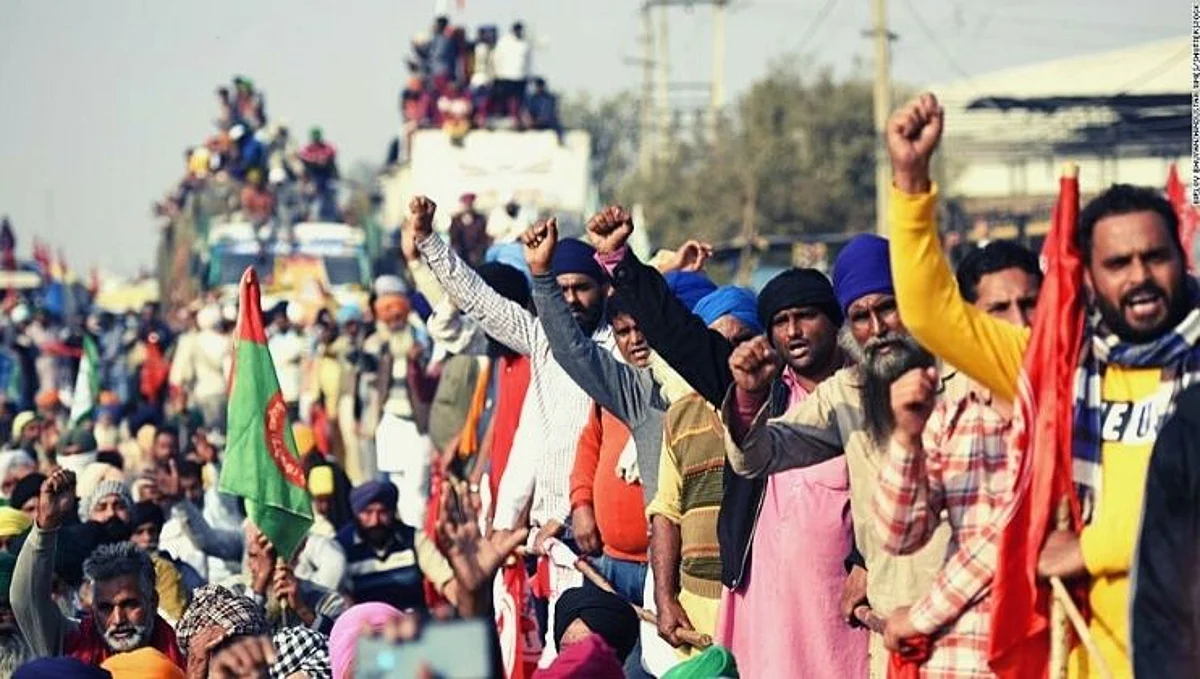 दिल्लीत आज शेतकऱ्यांची संसदेबाहेर 'शेतकरी सांसद'