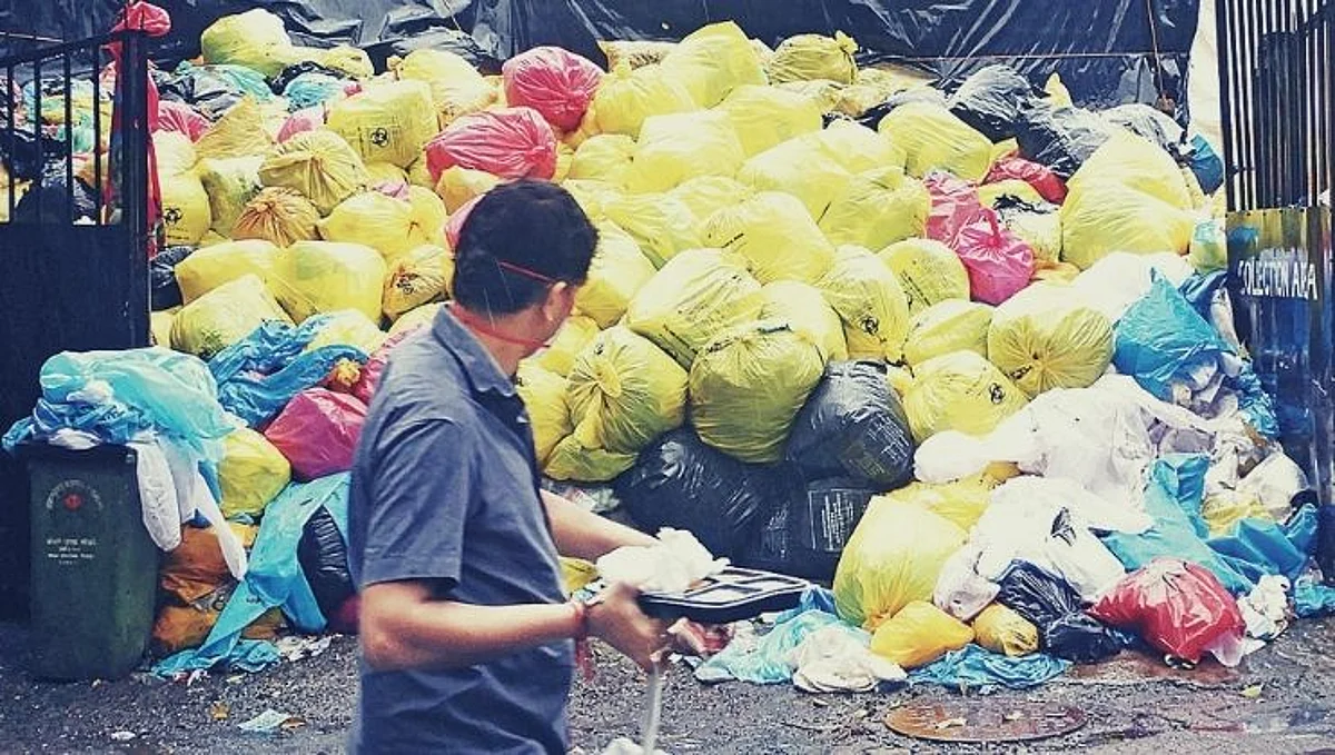 56,000 tons of bio-medical waste in India in a year dew to COVID-19