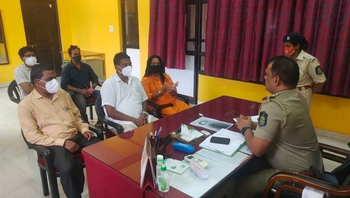 Chandrakant Bandekar Case: शिवसेनेची पेडणे पोलीस स्टेशनवर धडक