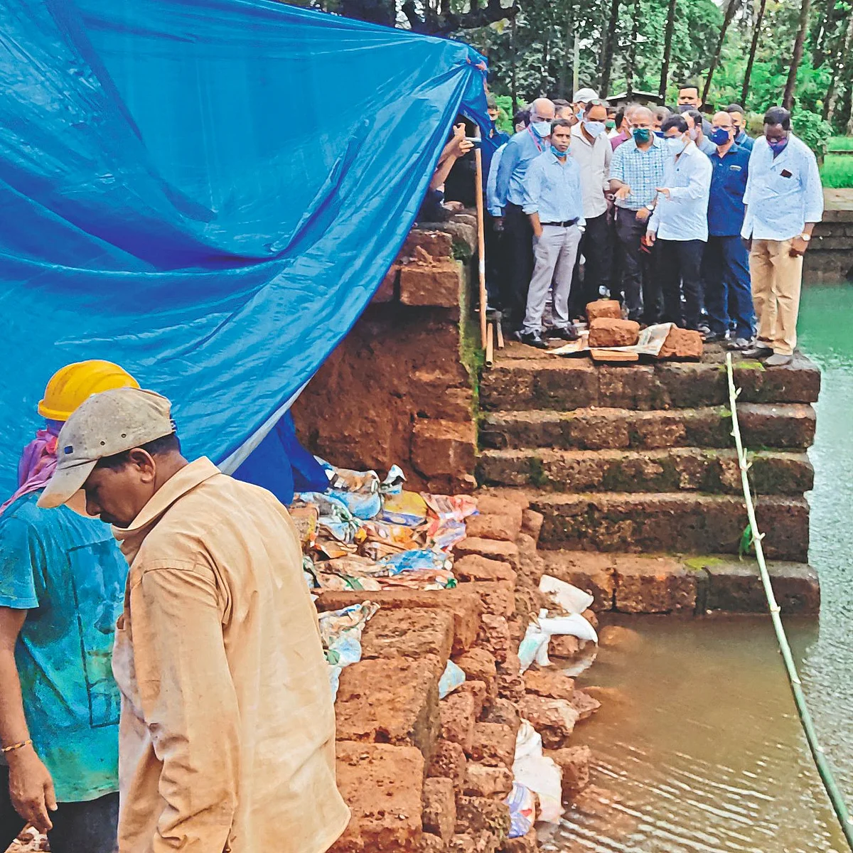 Goa: साफा मशीद कामाची बाबू कवळेकरांकडून पाहणी