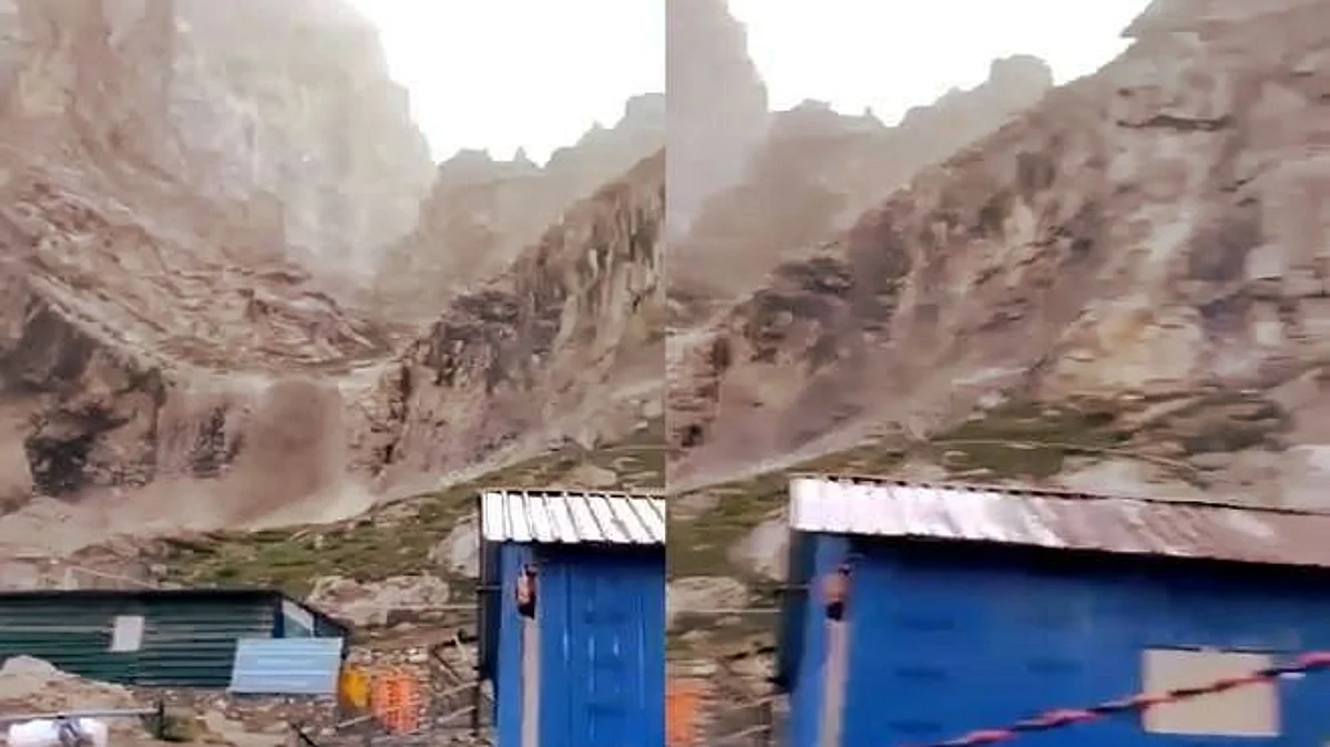 Amarnath cave: बाबा अमरनाथ येथे गुहेजवळ ढगफुटी