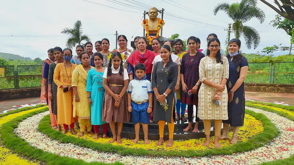 Goa: वेळगे शैक्षणिक संस्थेत भाऊसाहेबांची पुण्यतिथी साजरी