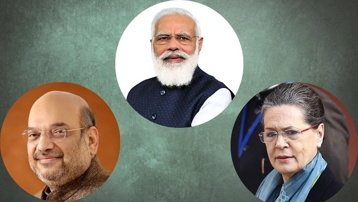 PM Modi, Amit Shah Sonia Gandhi met LokSabha Speaker Om Birla today.