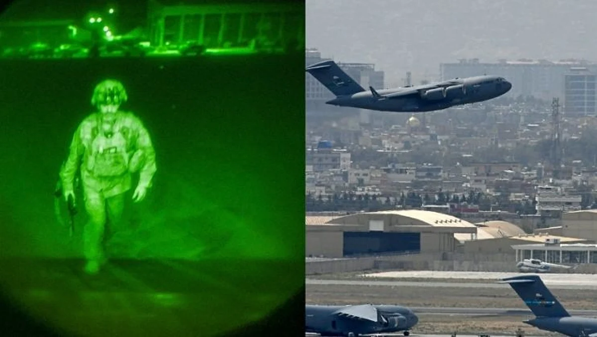 US Army totally withdrawal from Afghanistan after 20 years