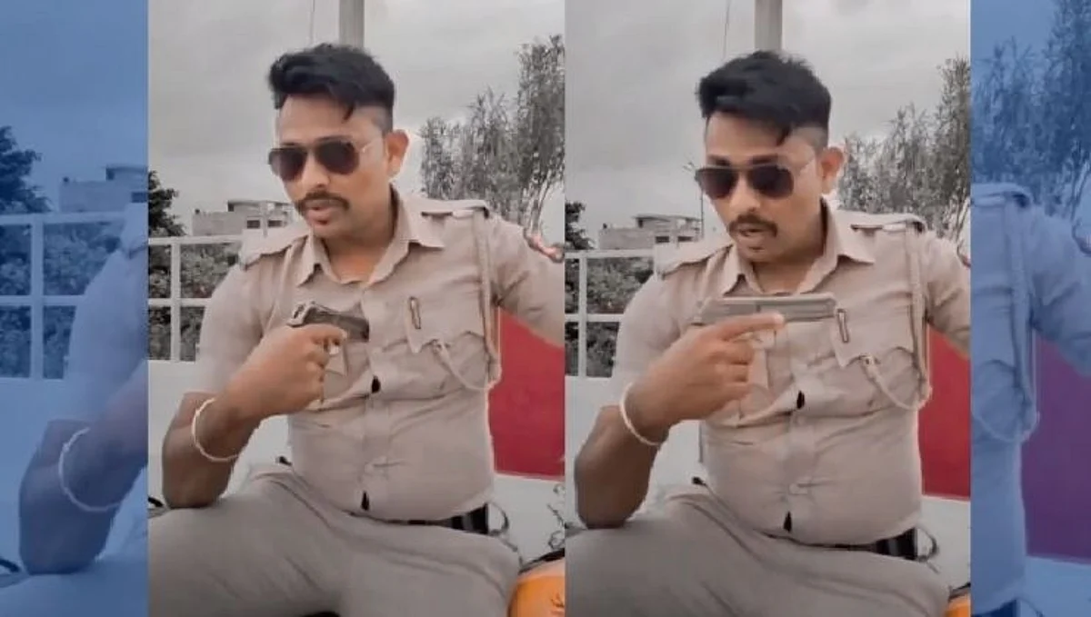 Amaravati: महेश राव आता घरीच बसा, Insta reel करणाऱ्या कॉन्स्टेबलवर कारवाई