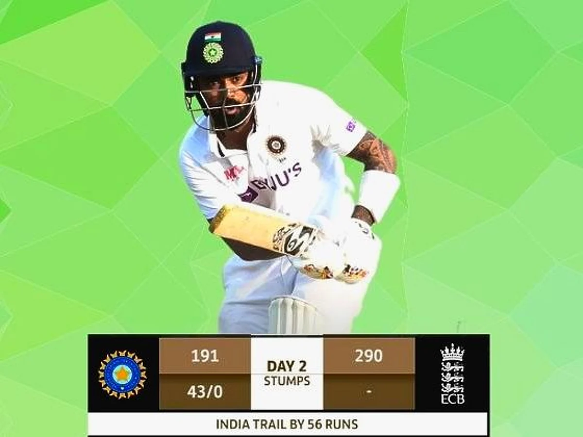 Eng Vs Ind: 4th Test Day 2 Score card