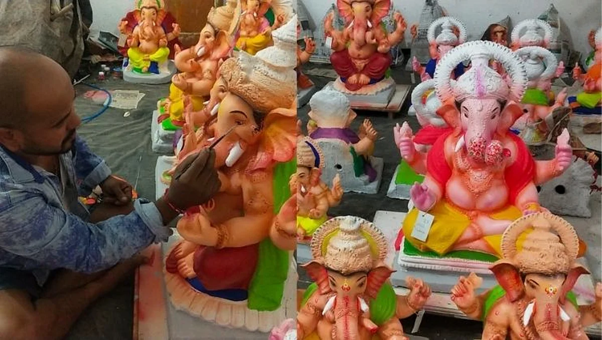 Goa: चिकण मातीच्या मुर्त्यांना प्राधान्य द्या; विष्णू च्यारी