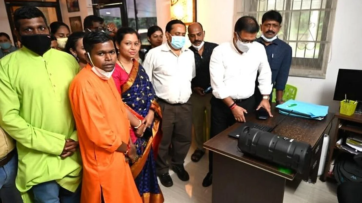 Goa: 'देवा श्री गणेशा' या भक्तीमय गीताचं आरोग्यमंत्री विश्वजित राणे यांच्या हस्ते लोकार्पण
