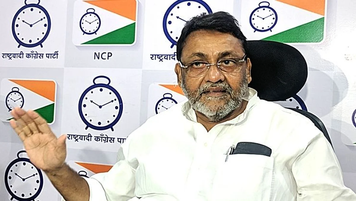 नवाब मालिकांनी भाजपची उडवली खिल्ली..