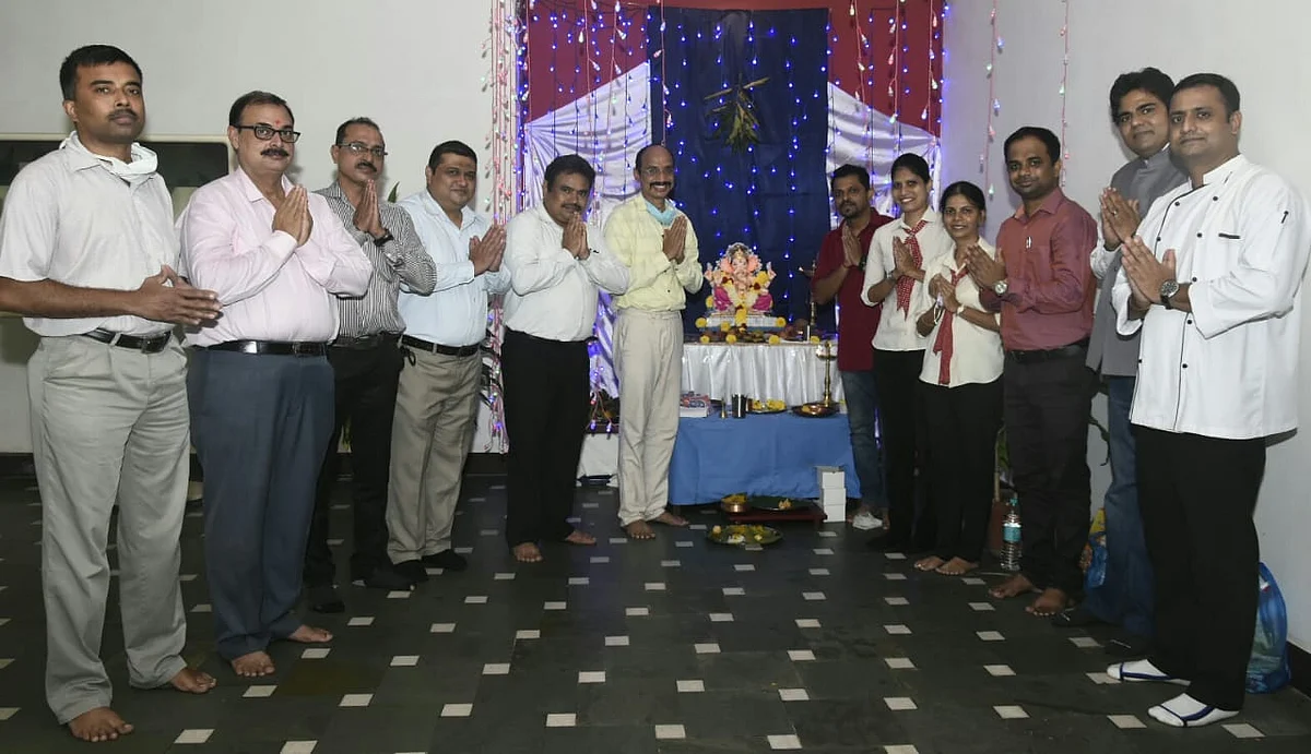 Goa: सुवर्ण महोत्सवी वर्षानिमित्त हॉटेल 'ला-पाझ गार्डन'मध्ये गणेश चतुर्थी साजरी