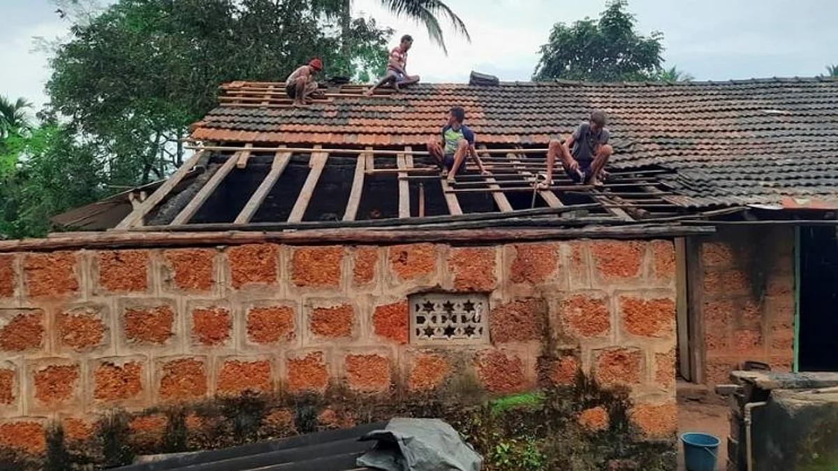 सिलेंडर स्फोटात गमावले आणि विश्वजितनी सावरले!