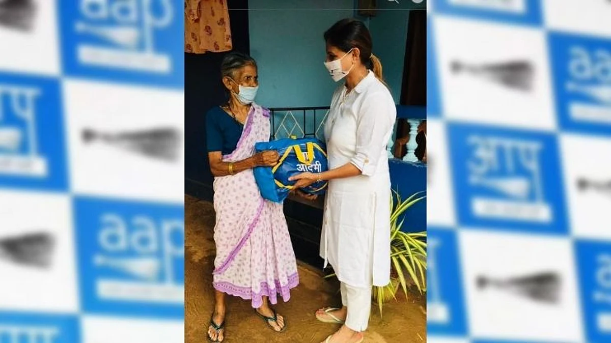 रोजगार हमी माहितीसाठी ‘आप’ गोमंतकीयांच्या भेटीला