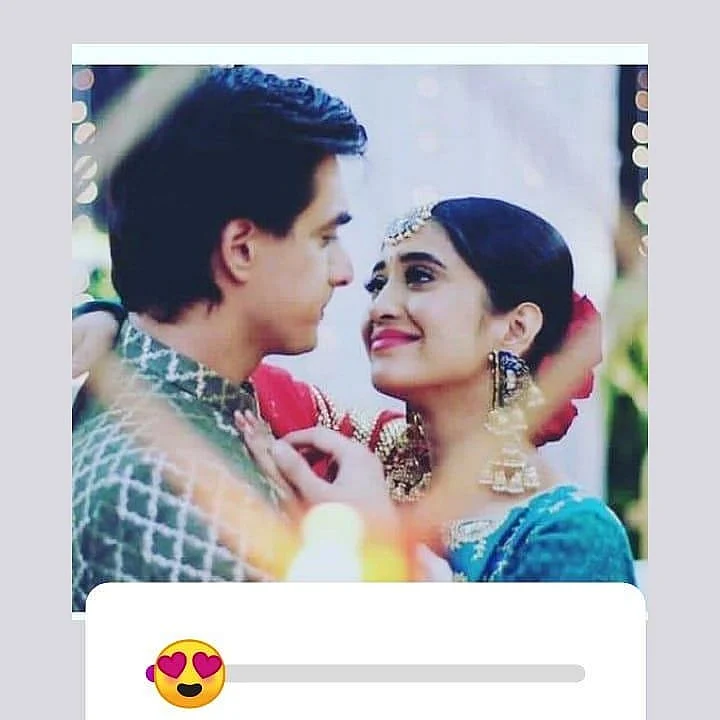 Chemistry of YRKKH fame Shivangi and Mohsin Khan