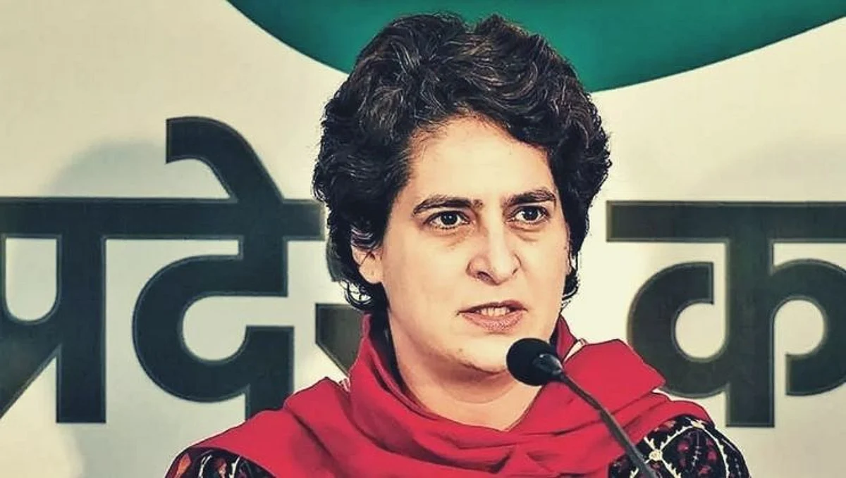 काँग्रेस नेत्या प्रियांका गांधी पोलीसांच्या ताब्यात,उत्तर प्रदेशात राजकारण तापलं