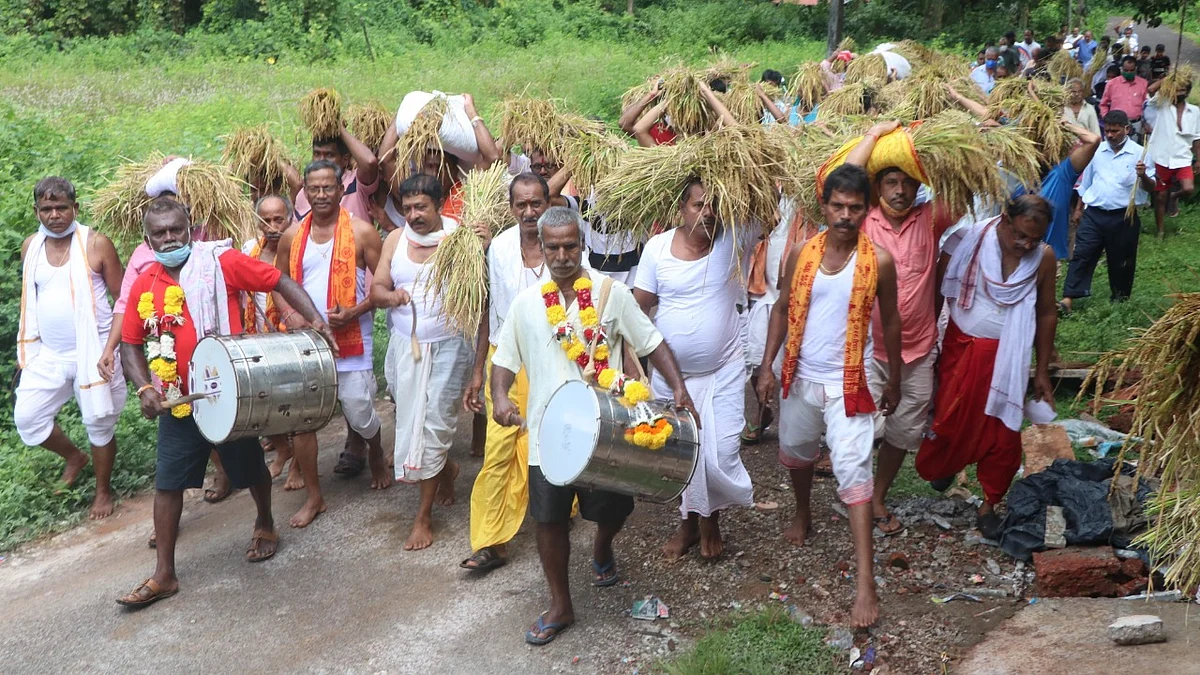 मयेतील वैशिष्ट्यपूर्ण पारंपरिक ‘नवे’ उत्सव