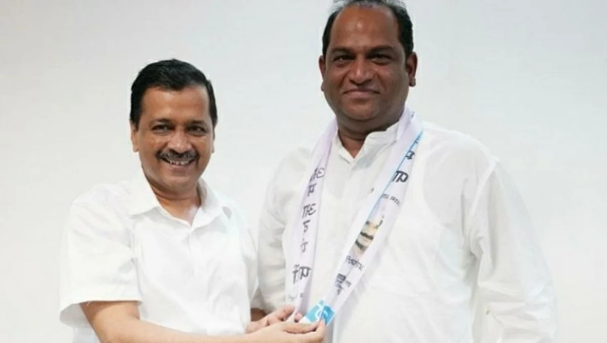 मगोपचे नेते प्रेमानंद नानोस्करांनी आम आदमी पक्षात केला प्रवेेश