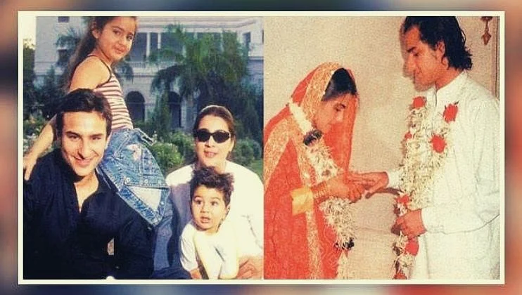 Saif Ali Khan and Amrita Singh