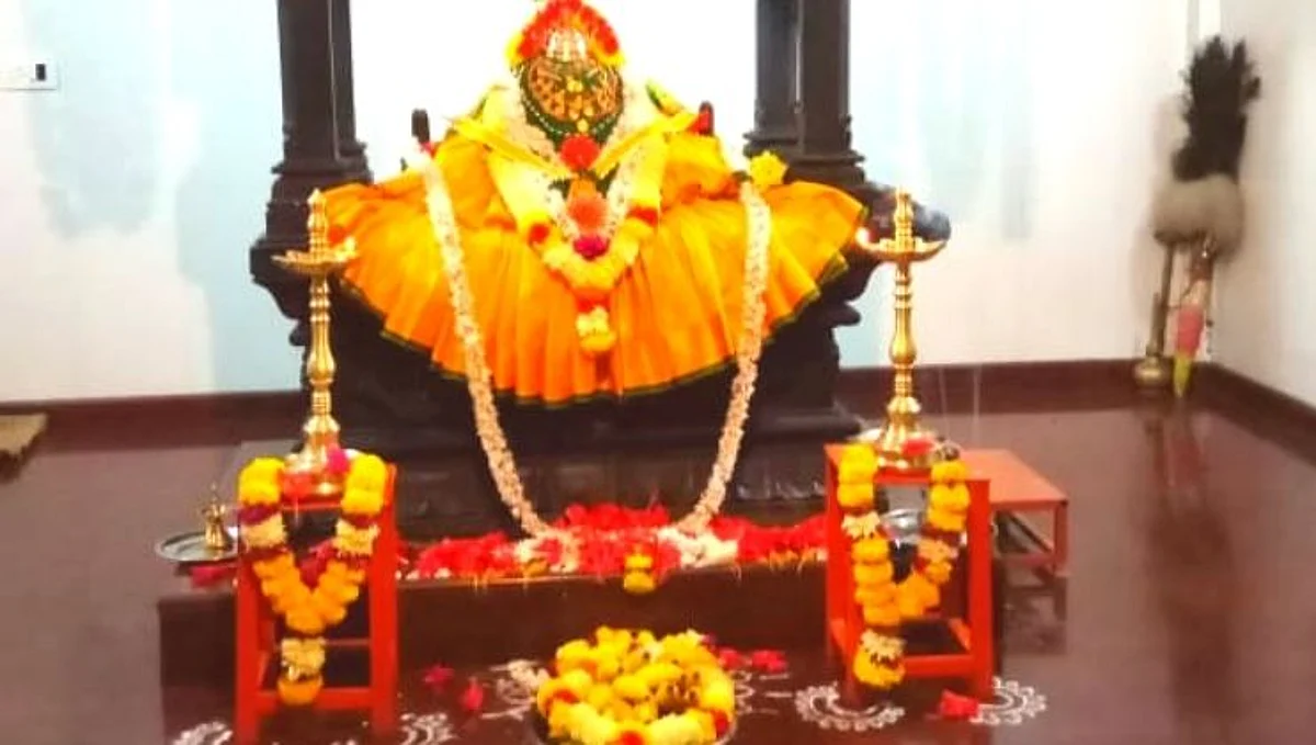 पिसुर्ले नवदुर्गा मंदिरात नवरात्रोत्सवानिमित्त विविध कार्यक्रमाला सुरुवात