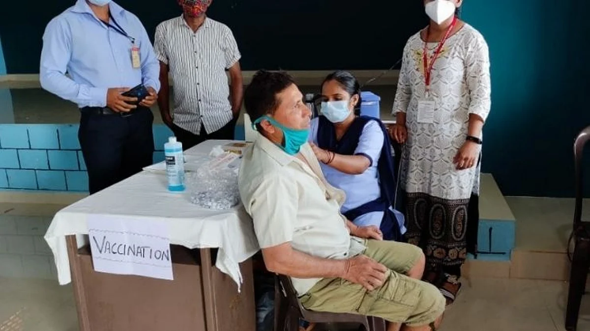 काणकोणात लसीकरण महाभियानाचा दुसरा टप्पा पडला पार
