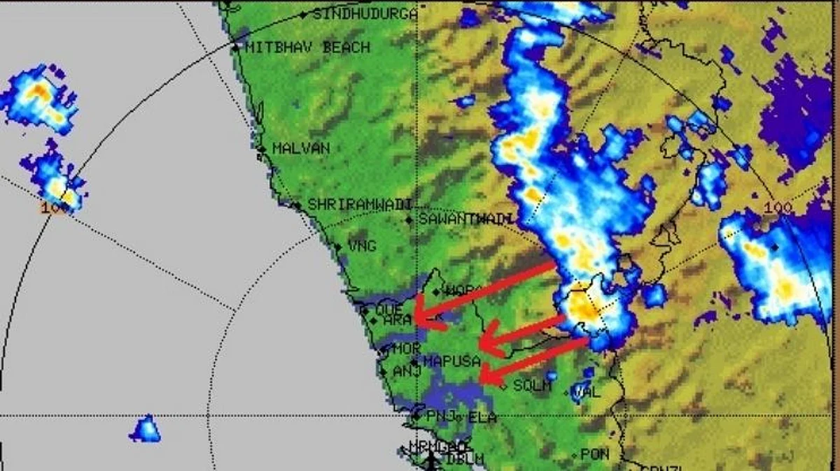 Goa Weather Updates: पावसानंतर आता राज्यावर पाच वादळांचे संकट