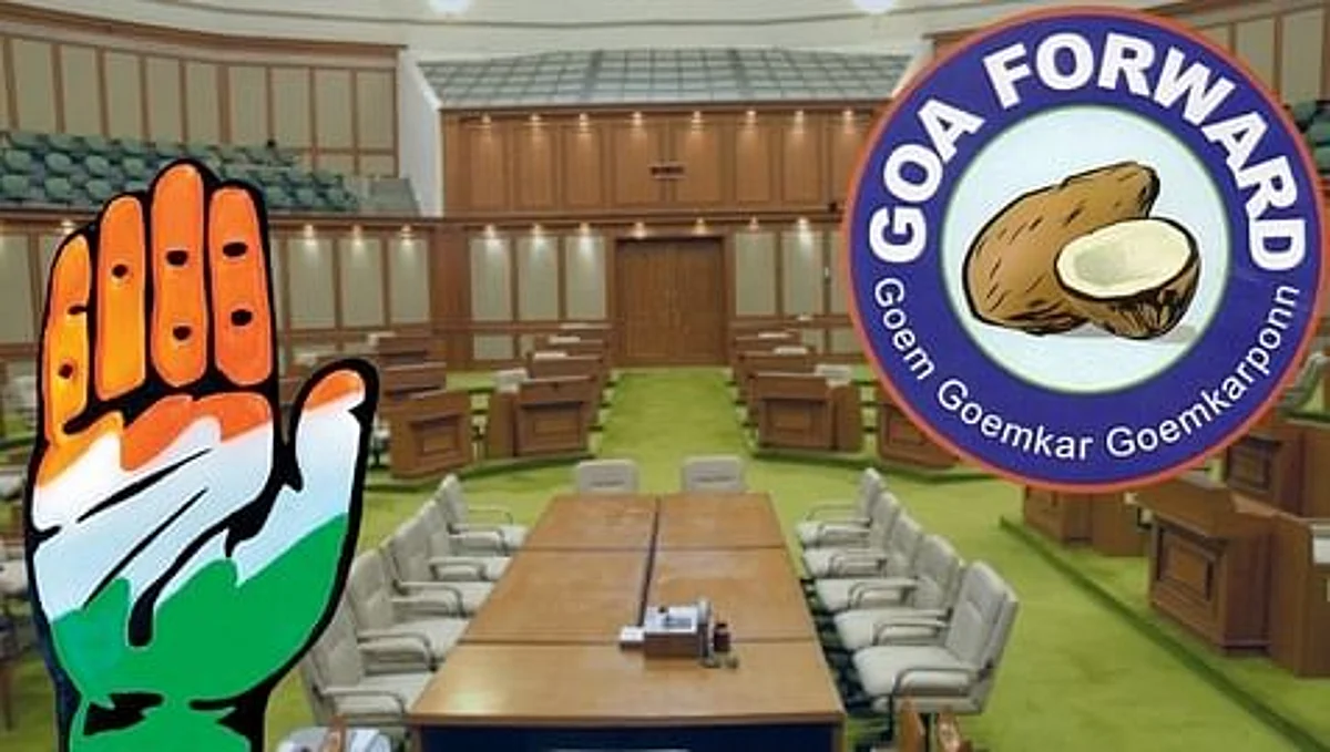 काँग्रेस-गोवा फॉरवर्डचे मनोमीलन