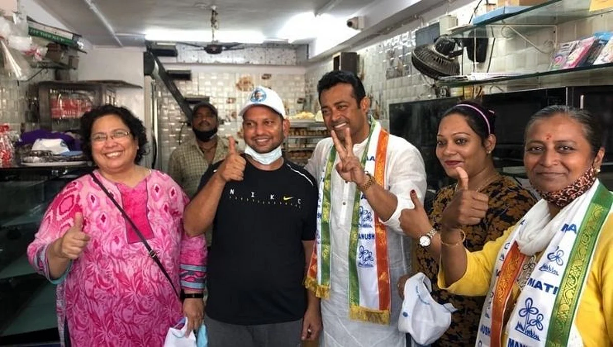 तृणमूलचे लिएंडर पेस गोवा बेकरच्या टॅटूने प्रभावित