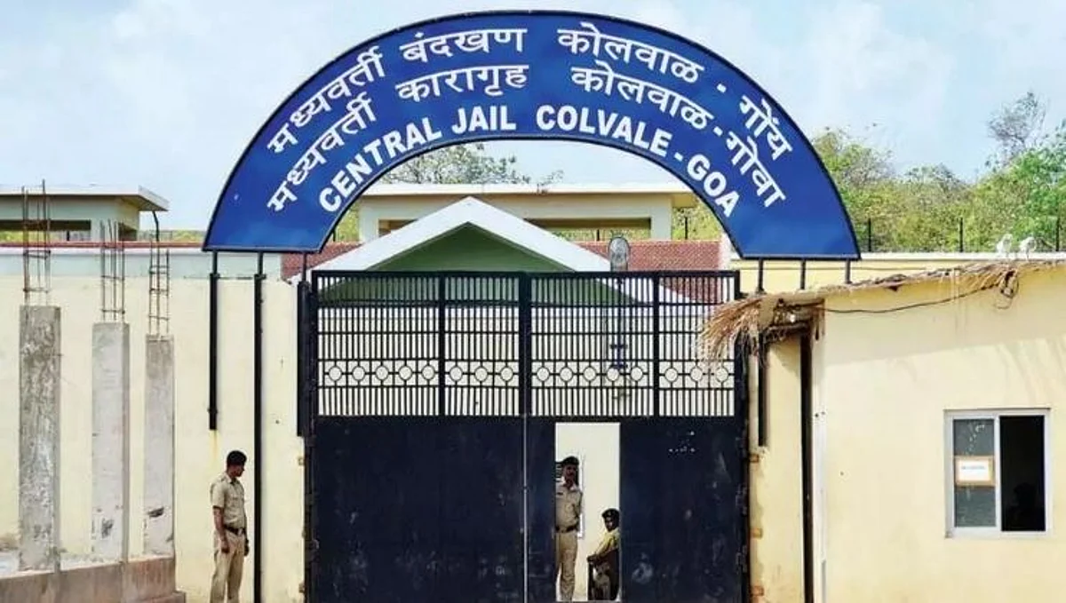 कोलवाळ जेलमध्ये कैदी अडकला स्वतःच्याच जाळ्यात, दोनदा पलायन, तिसऱ्यांदा डाव फसला