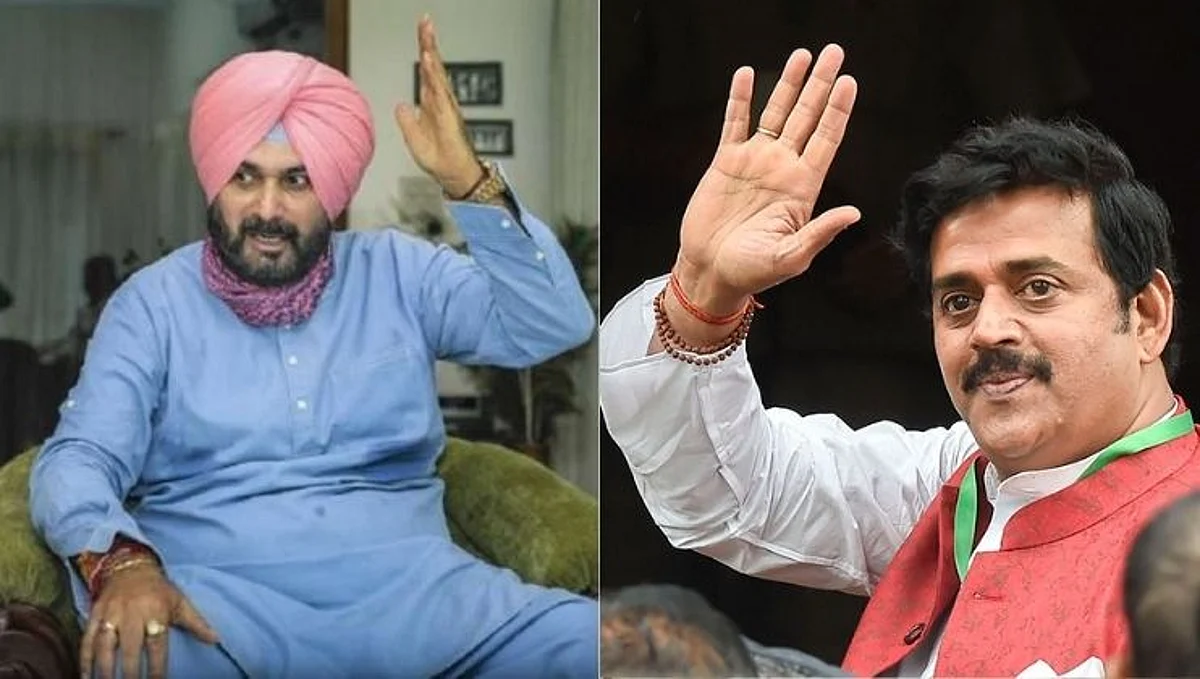 सिद्धू म्हणतात इम्रान खान 'लहान भाऊ'; खासदार रवी किशनने घेरलं