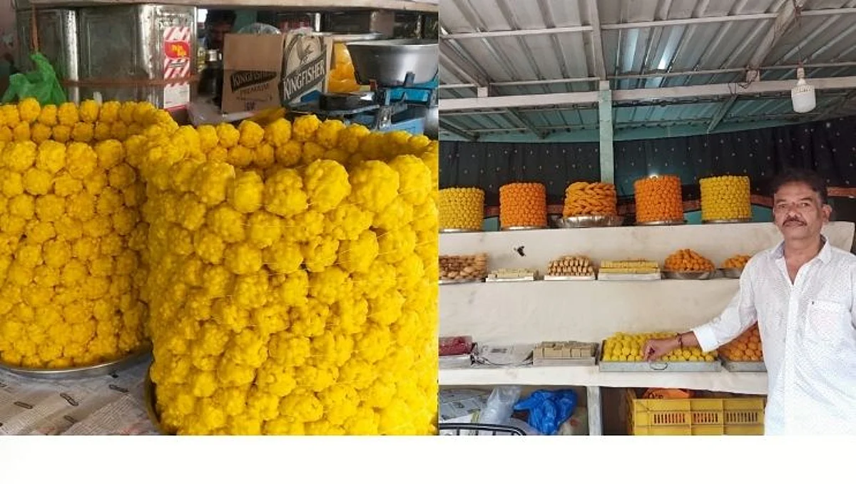 पारंपारिक पद्धतीने महेश मांद्रेकर तयार करतात खाजे मिठाई!