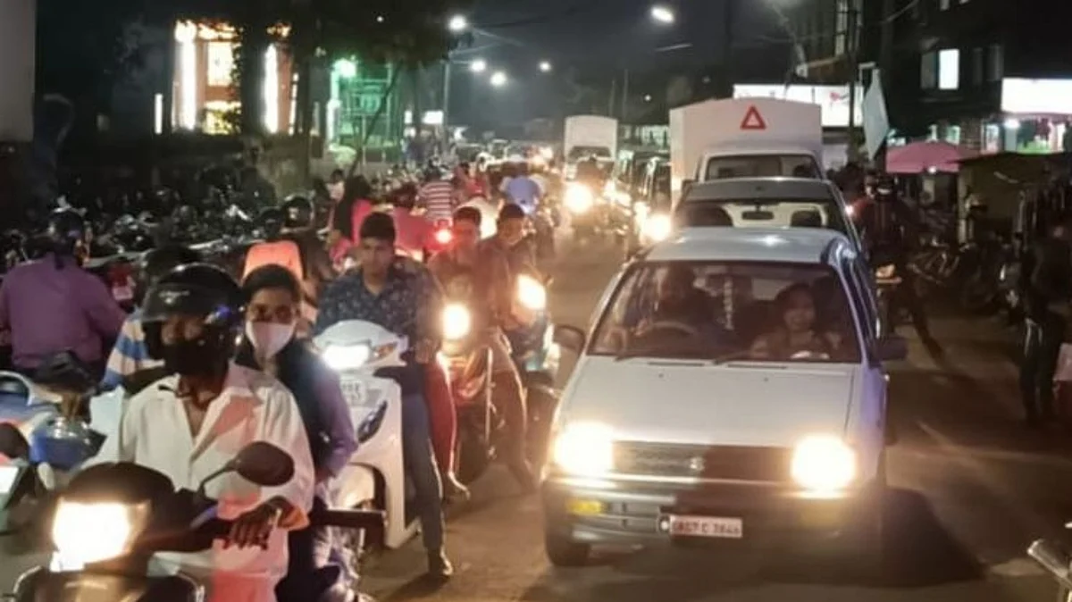 फोंड्यातील वाहतूक कोंडीची समस्या कायम