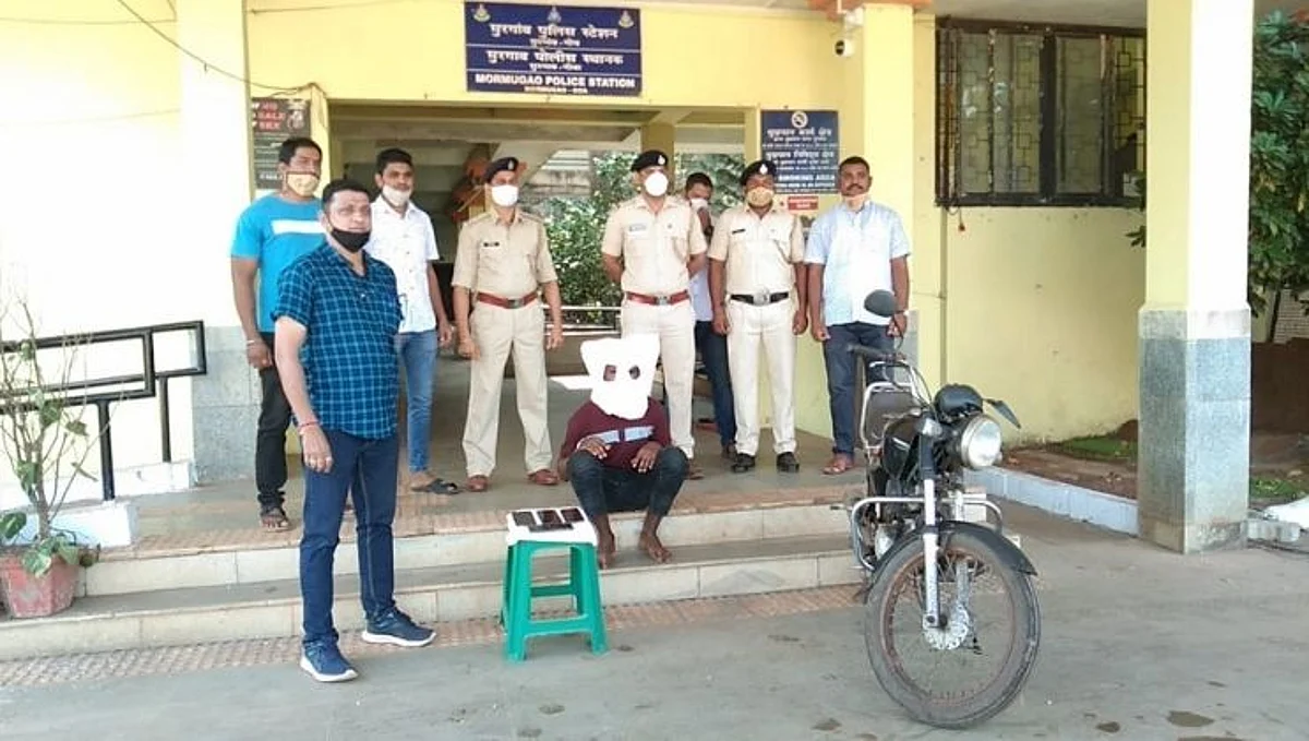 वास्कोत दुचाकी चोरट्याला ठोकल्या बेड्या