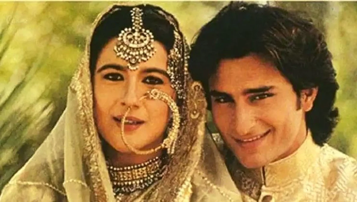 Amrita Singh and Saif Ali Khan