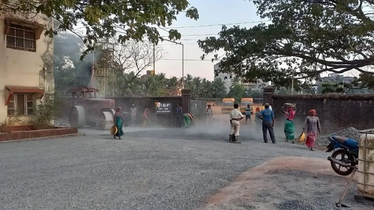 बेतोड्यातील रस्त्यांच्या बांधकामास प्रारंभ