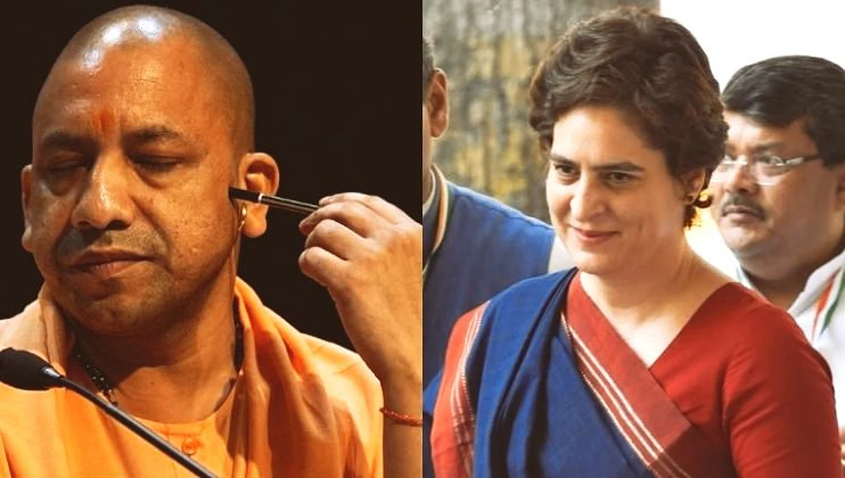 'पडदा' हटवला तर योगींची अनेक गुपितं बाहेर येतील; प्रियंका गांधींचा हल्लाबोल