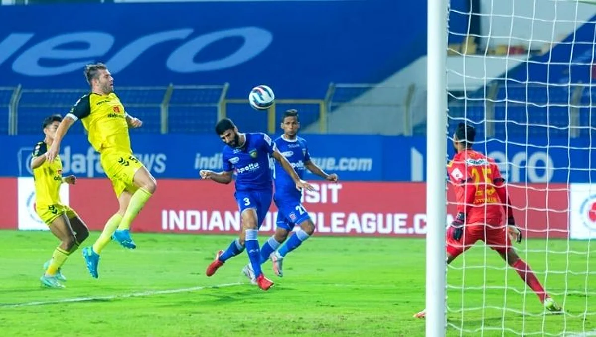 Indian Super League: चेन्नईयीनला हैदराबादने बरोबरीत रोखले