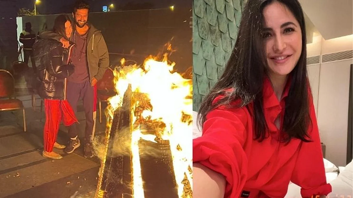 कतरिना कैफ आणि विकी कौशल यांचे रोमॅटिक फोटोज पाहिले का?