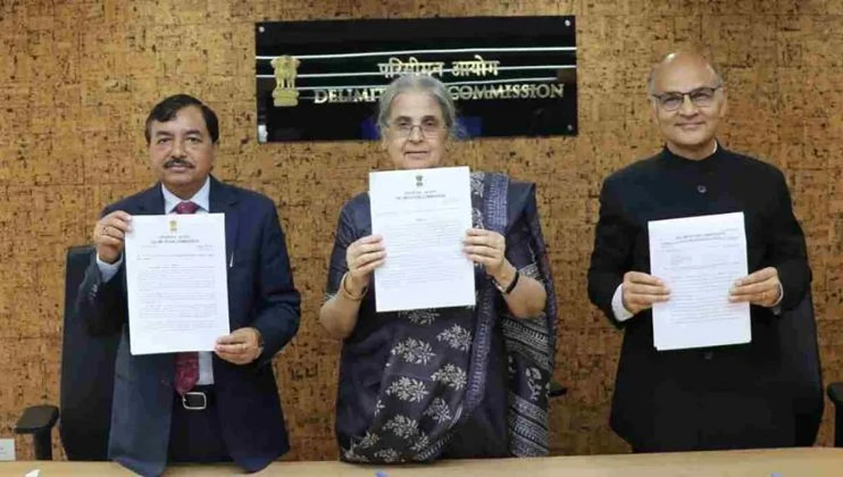 केंद्र सरकारने सीमांकन आयोगाच्या अहवालाला दिली मान्यता