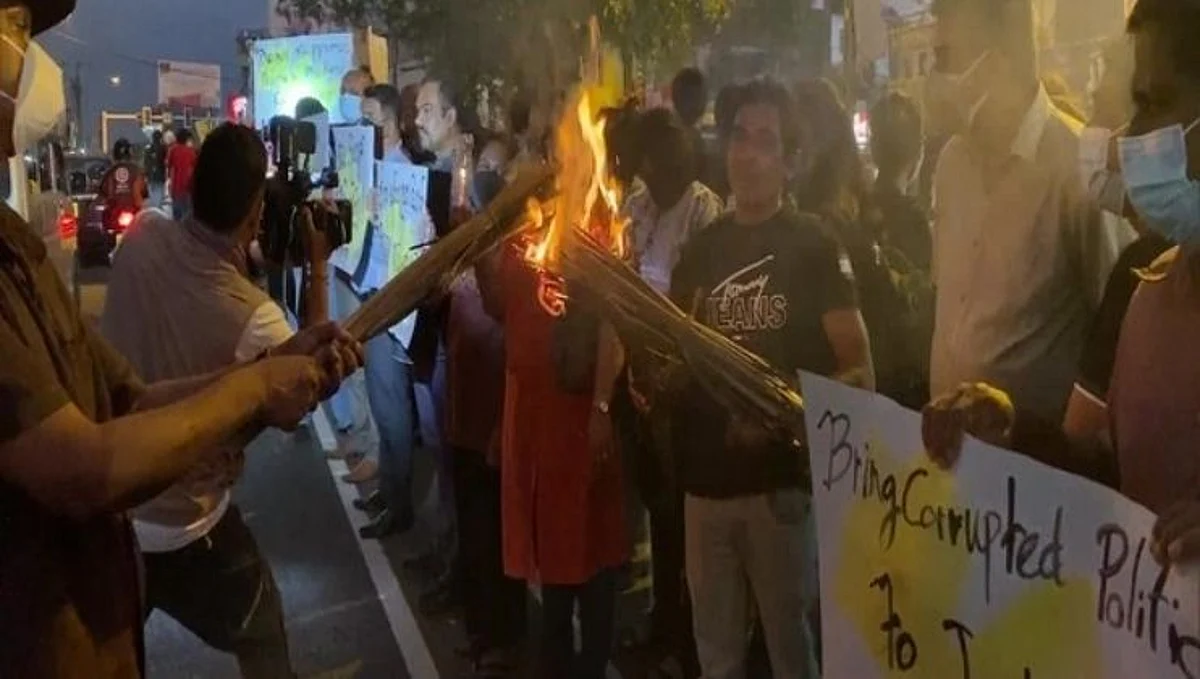 अमेरिकन दूतावासांचा श्रीलंकेला निदर्शनाचा इशारा